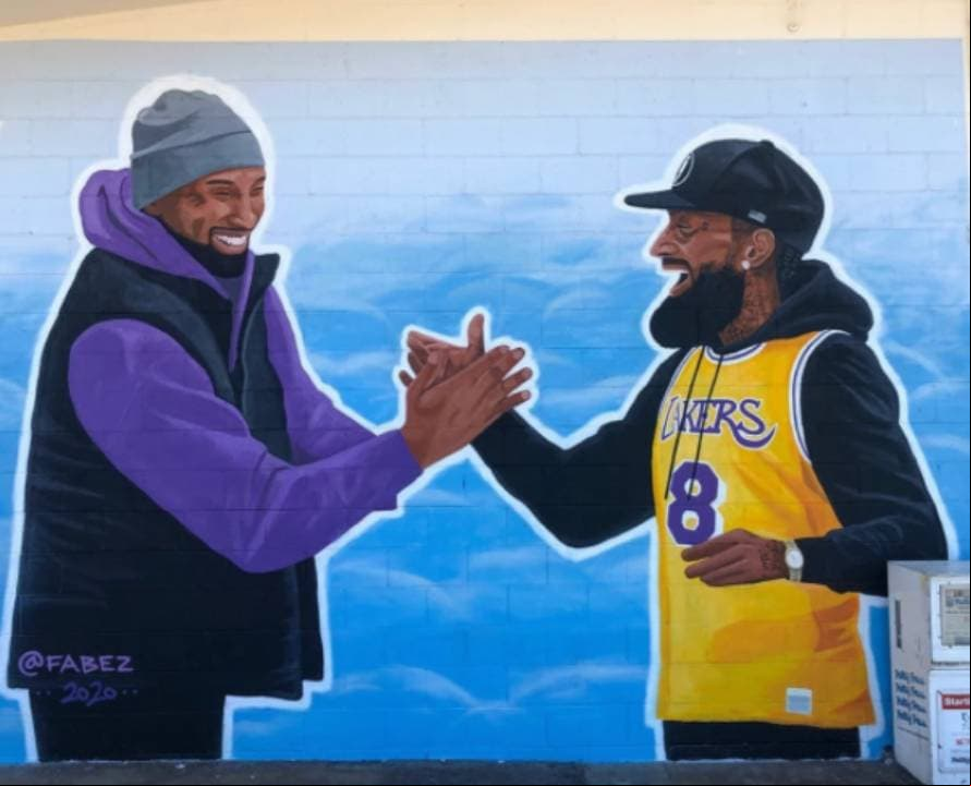 Las calles de las principales ciudades de los Estados Unidos se adornan con las asombrosas muestras de amor para la leyenda de la NBA.