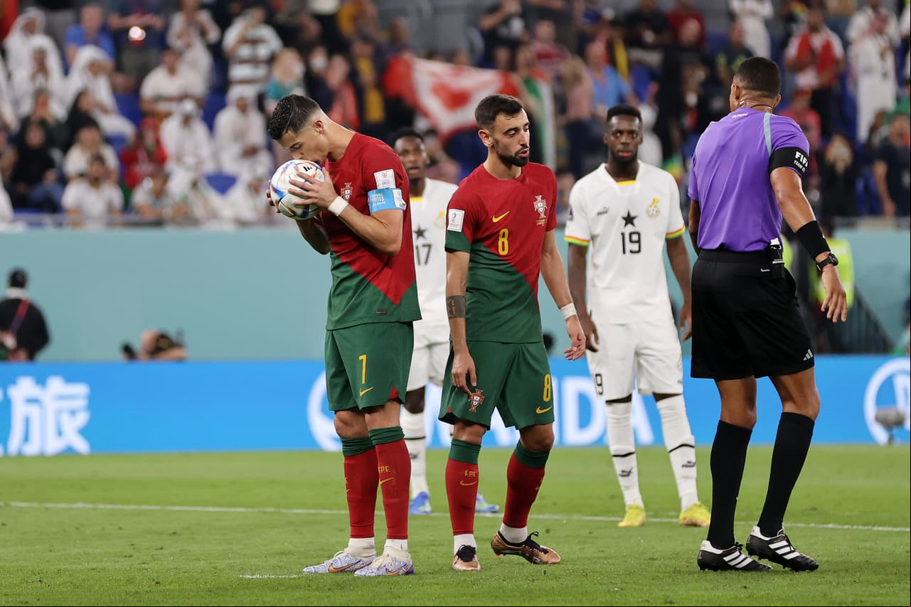 Portugal derrotó a Ghana con Cristiano Ronaldo como protagonista