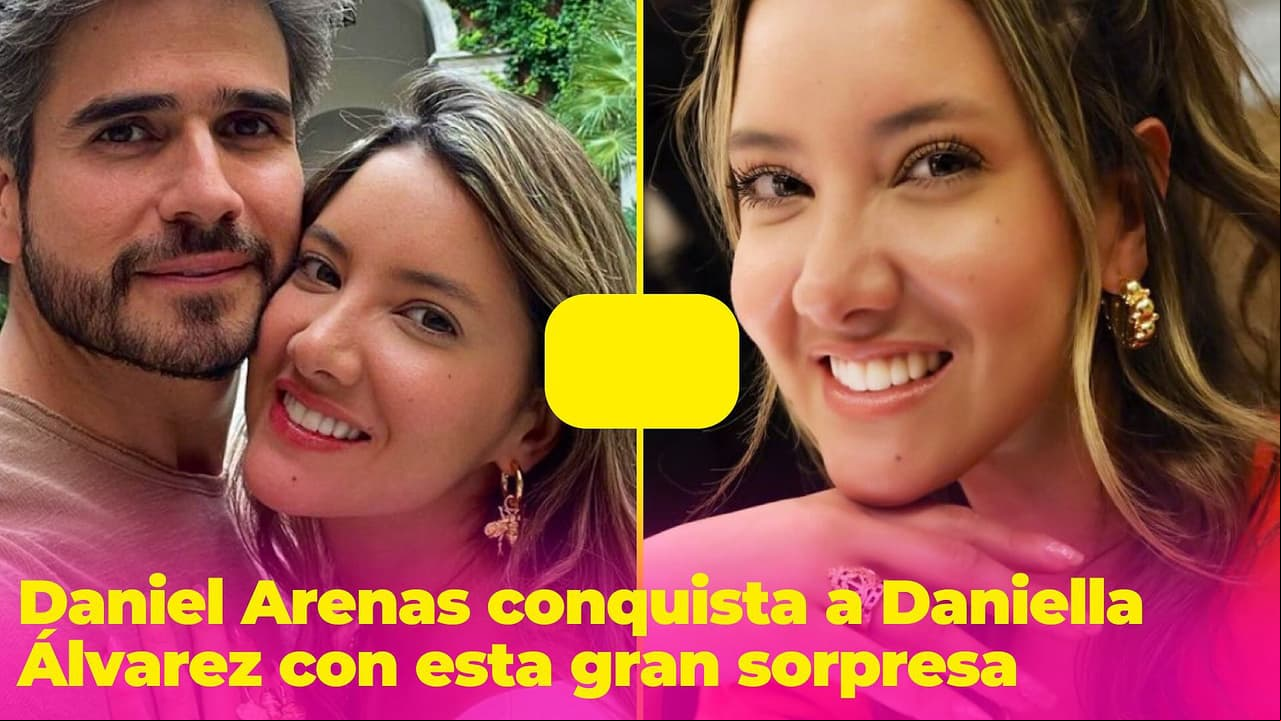 Daniel Arenas conquista el corazón de Daniella Álvarez: le dio esta sorpresa por la mañana