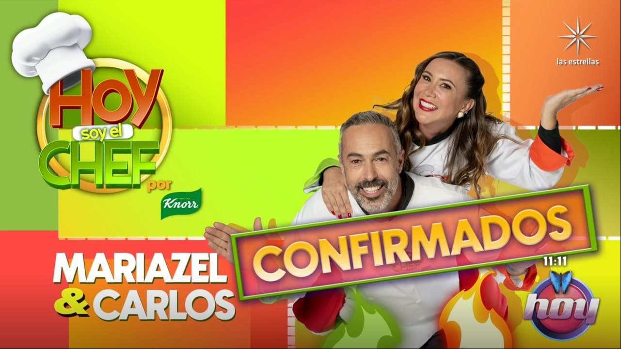 Mariazel y Carlos Arenas darán identidad y creatividad a la cocina de 'Hoy soy el Chef'