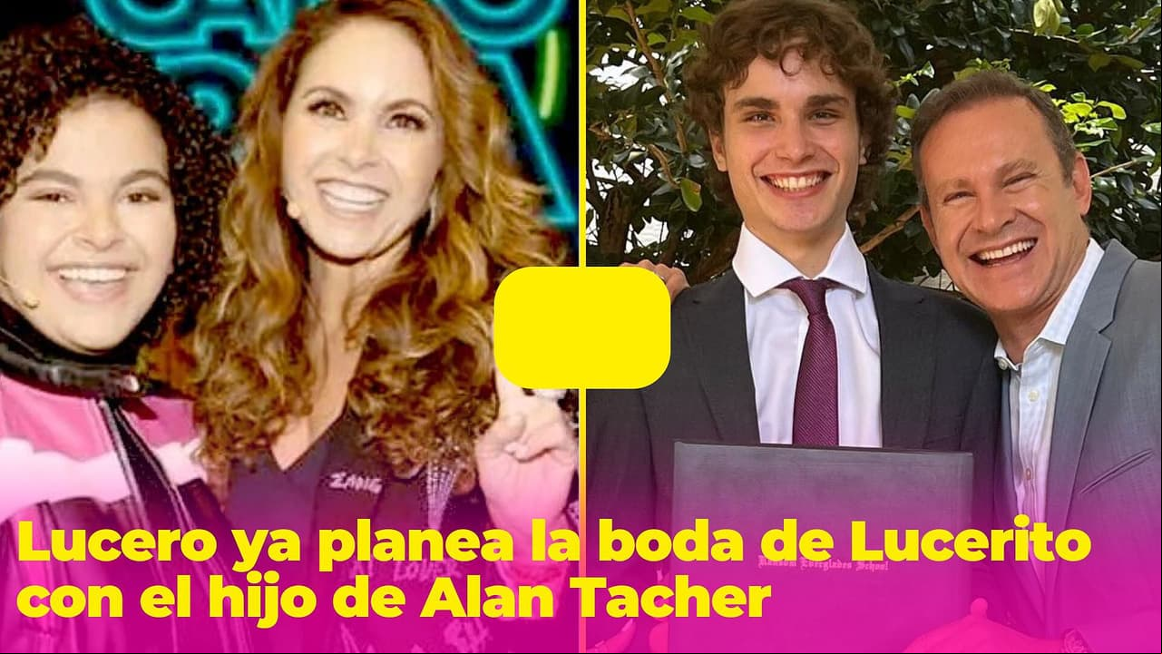 Lucero y Alan Tacher ya están organizando la boda de sus hijos (Mijares pagará el fiestón)