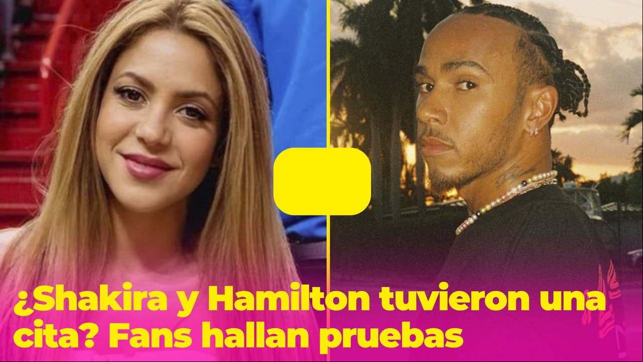 "Háganlo oficial ya": Shakira sí habría tenido una cita con Hamilton y fans encontraron las pruebas