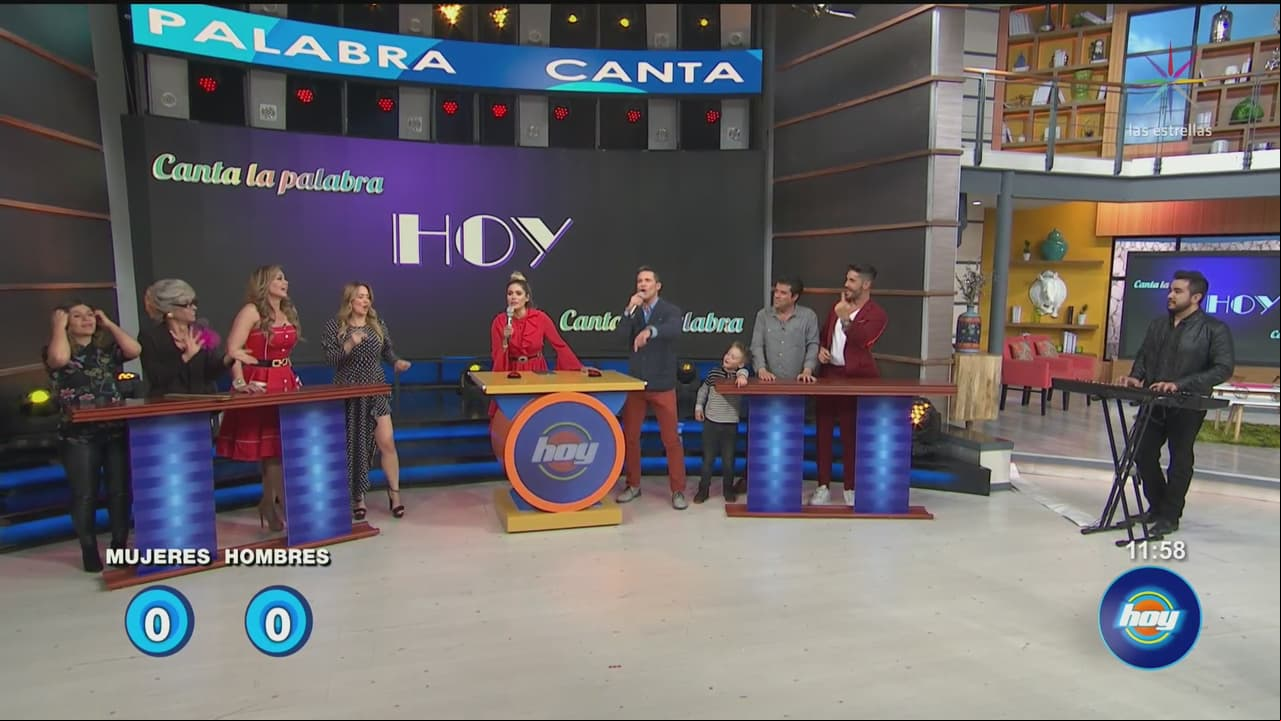 Hombres vs. Mujeres, con Gaby Spanic, en Canta la palabra
