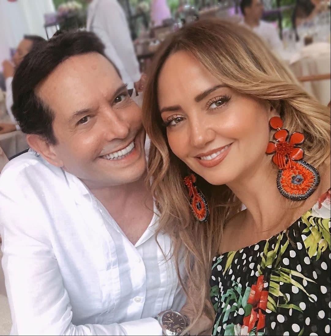 Incluso se encontró con Andrea Legarreta, compartiendo ese emotivo momento en Instagram.