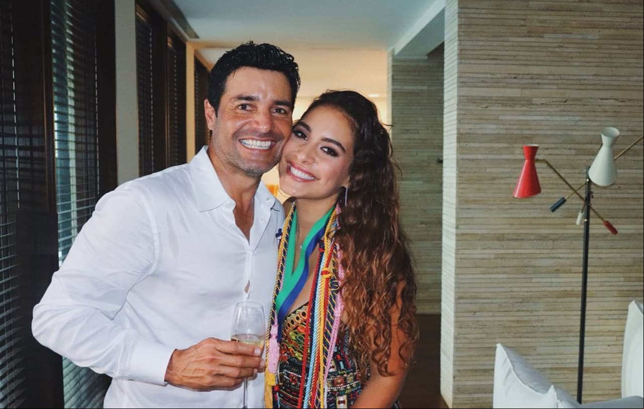 Chayanne recibe tierna felicitación de su hija por su cumpleaños 51