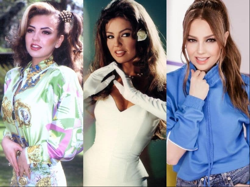 Thalía tiene una larga trayectoria artística. Además, ha protagonizado importantes telenovelas como 'Quinceañera' y 'María la del barrio'. Hoy, en su cumpleaños número 49, recordamos cómo ha sido su transformación.