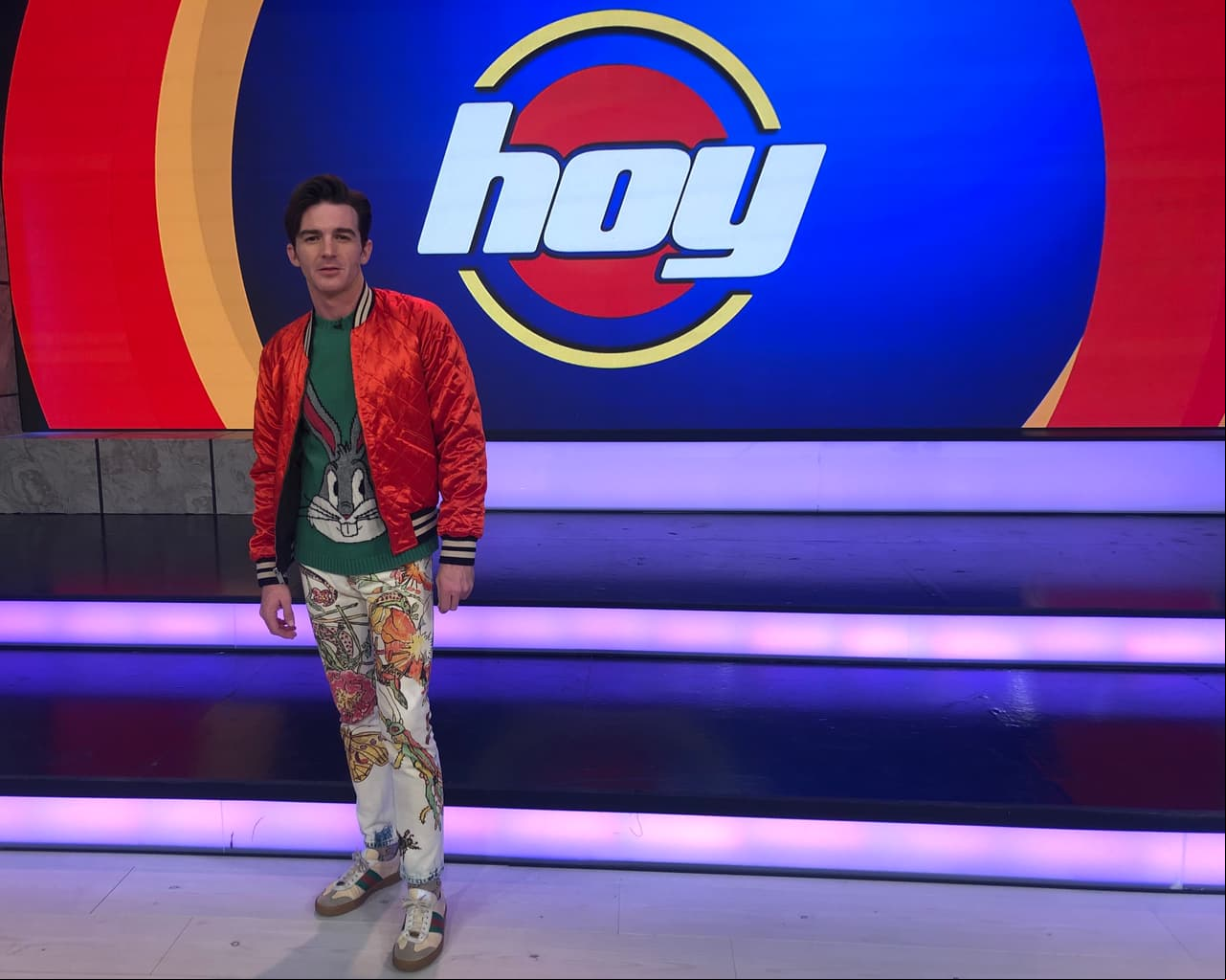 Drake Bell invitado especial de Hoy