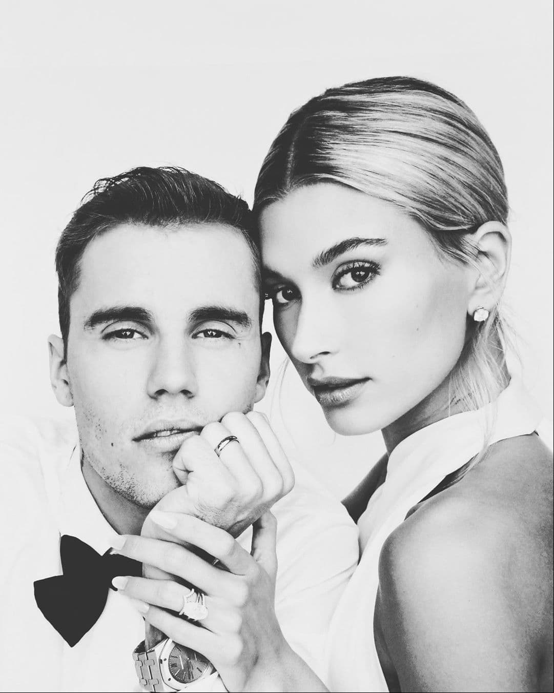 En la recta final de la fiesta, cerca de la una de la mañana, por iniciativa de Justin y Hailey se le dio a cada invitado una pistola con agua para que todos terminaran con una ‘guerra’.