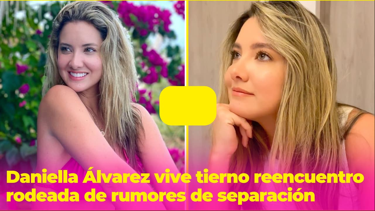 Daniella Álvarez deja de lado los rumores de su separación y vive emotivo reencuentro: "Muero de amor"