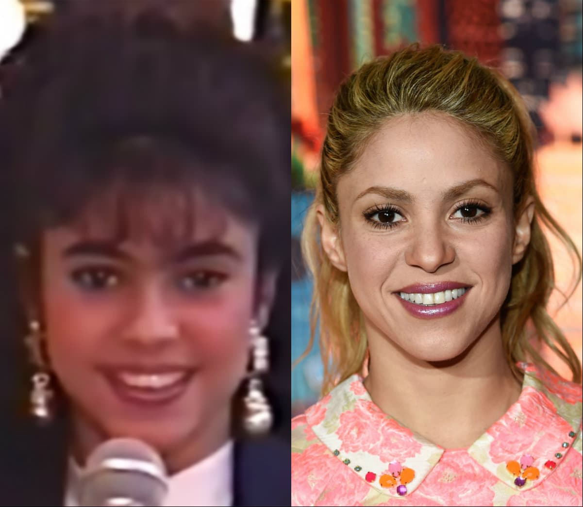 Shakira quedó irreconocible