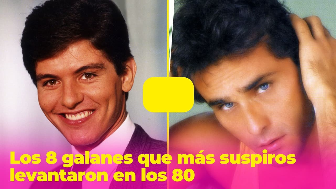 Los 8 galanes que más suspiros levantaron en los 80: ¿cuál fue tu favorito?