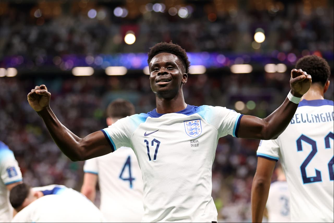 Bukayo Saka marcó el tercero que sentenciaba la serie.