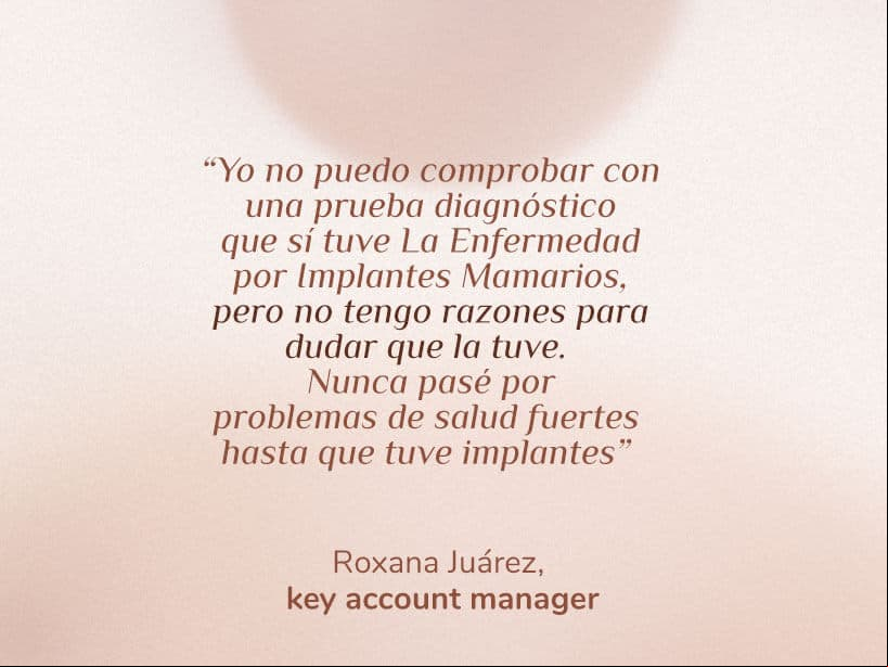Roxana Juárez, key  manager