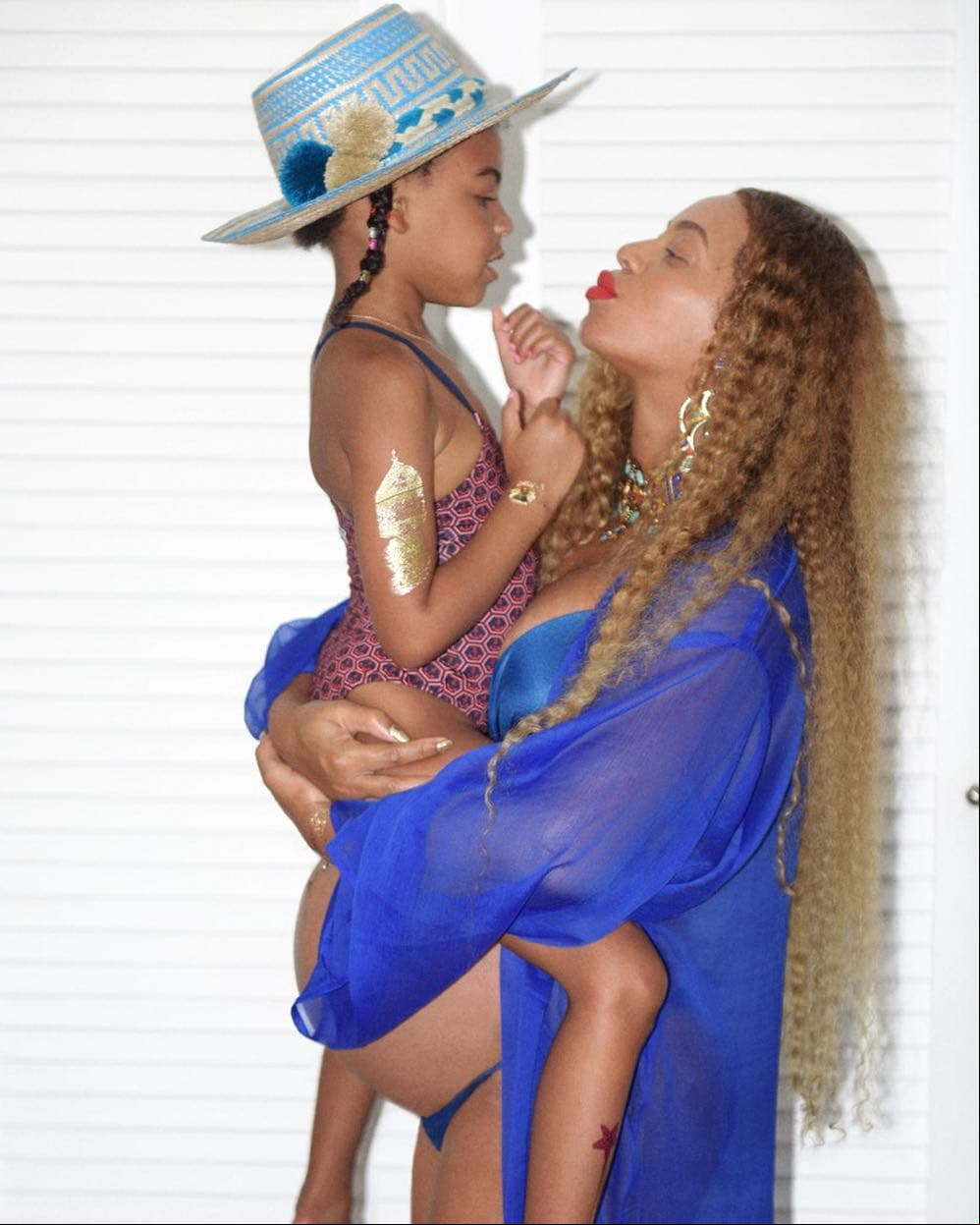 Cuando Blue Ivy era pequeña, algunos seguidores de Beyoncé no les parecía correcto que la cantante ‘no peinara’ a su primogénita.