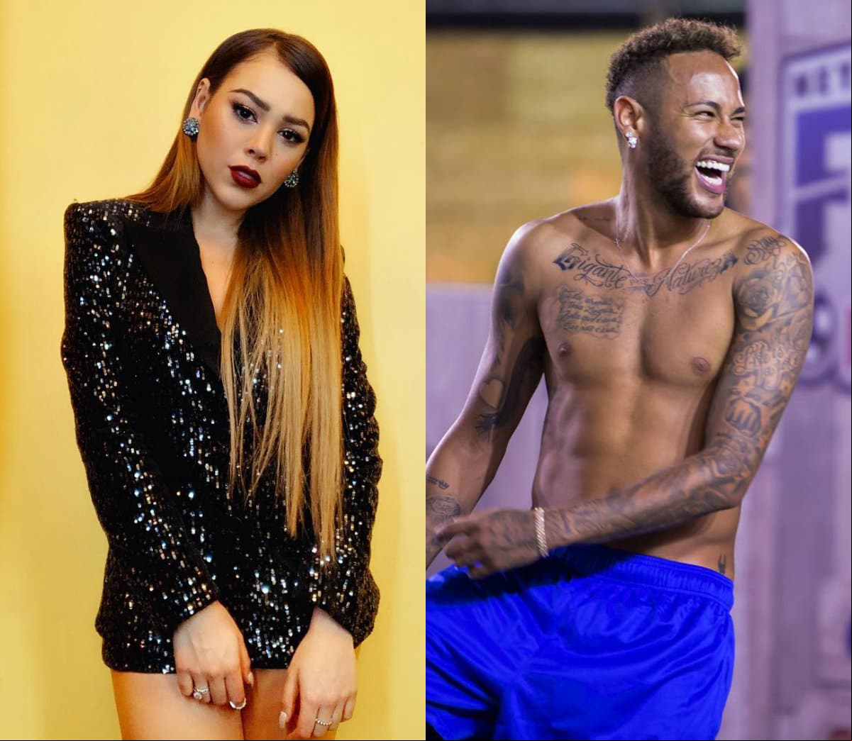 Danna Paola protagoniza peculiar foto con Neymar Jr.