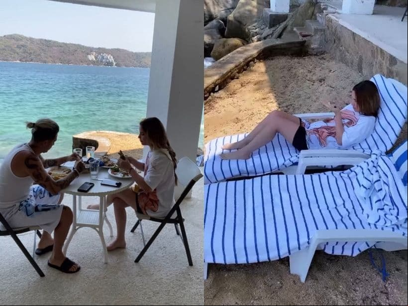 El encargado de compartir estas primeras imágenes fue Juan de Dios Pantoja, quien a través de su cuenta oficial de Instagram documentó algunos detalles de su estancia en la playa.