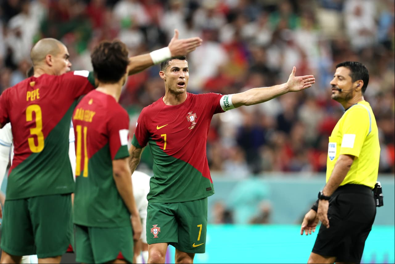 Bruno Fernandes da el triunfo a Portugal ante Uruguay