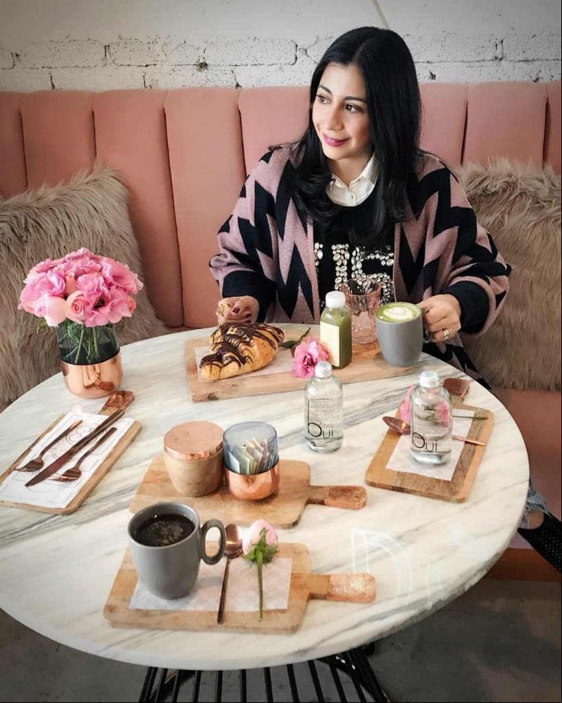 Paola B. Aljuri, publicista y blogger de moda para 'Paloma Marum'.