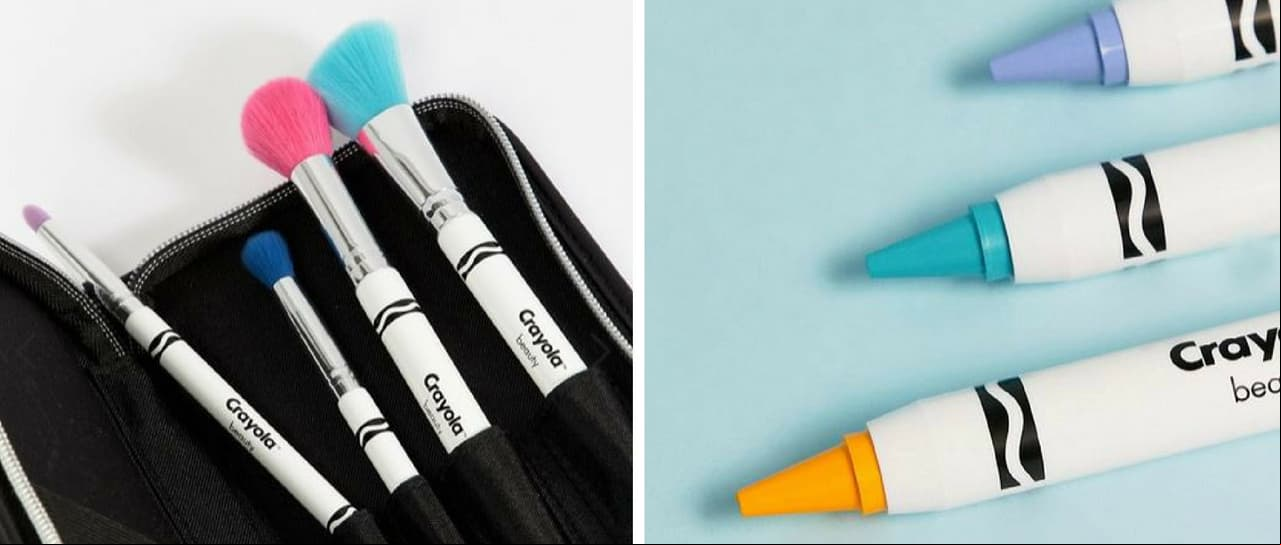 Lanzan colección de maquillaje inspirada en crayones