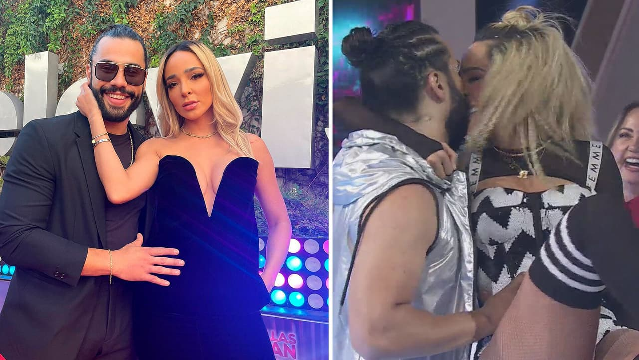 Manelyk y Carlos Speitzer protagonizan beso en Las Estrellas Bailan en Hoy