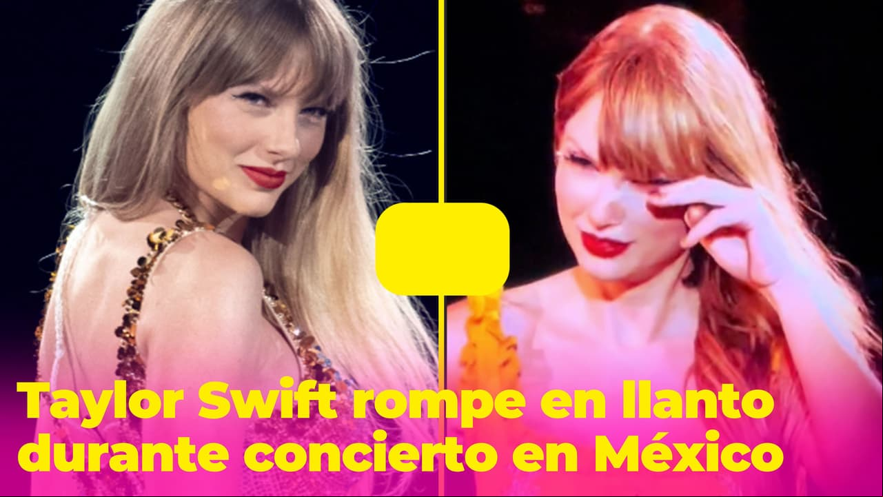 Taylor Swift lloró por culpa de los mexicanos: su primer concierto no fue lo que ella esperaba