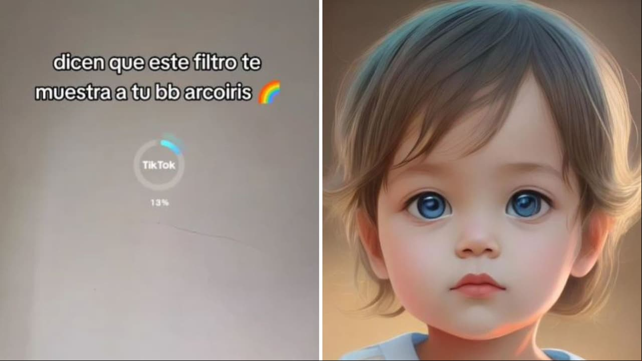 Bebé arcoíris: filtro muestra al bebecito que no pudo llegar y tiene a todos conmovidos