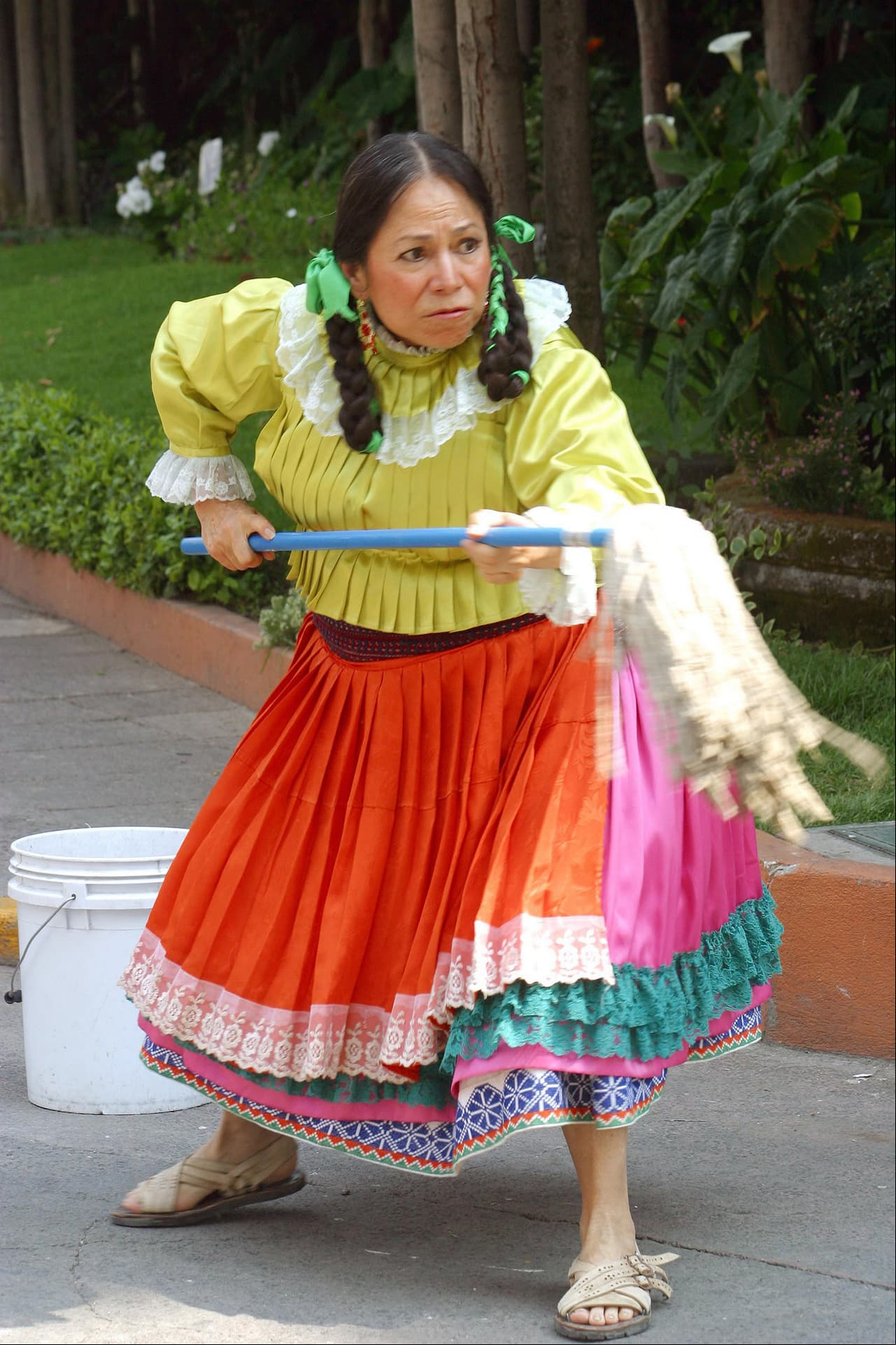 En este último se retrató la vida de una mujer que comenzó vendiendo fruta en la calle y terminaría realizando programas televisión y hasta comerciales.