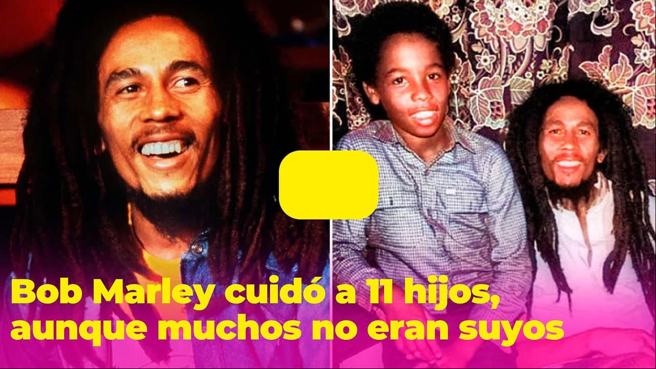 Bob Marley cuidó hijos que no eran suyos, pero sus razones no fueron bien vistas por todos