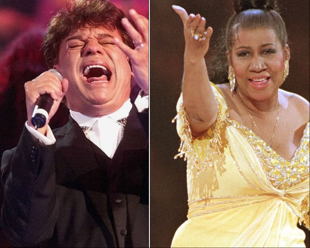 Juan Gabriel estuvo a punto de grabar canción con Aretha Franklin