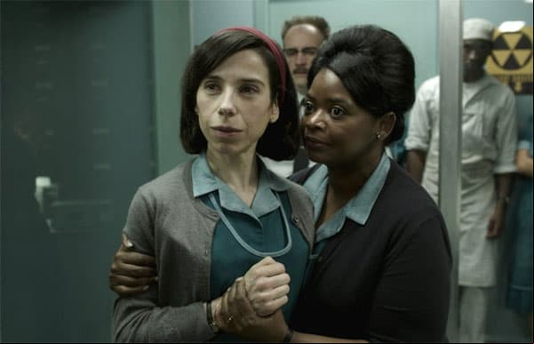 Sally Hawkins y Octavia Spencer en La forma del agua