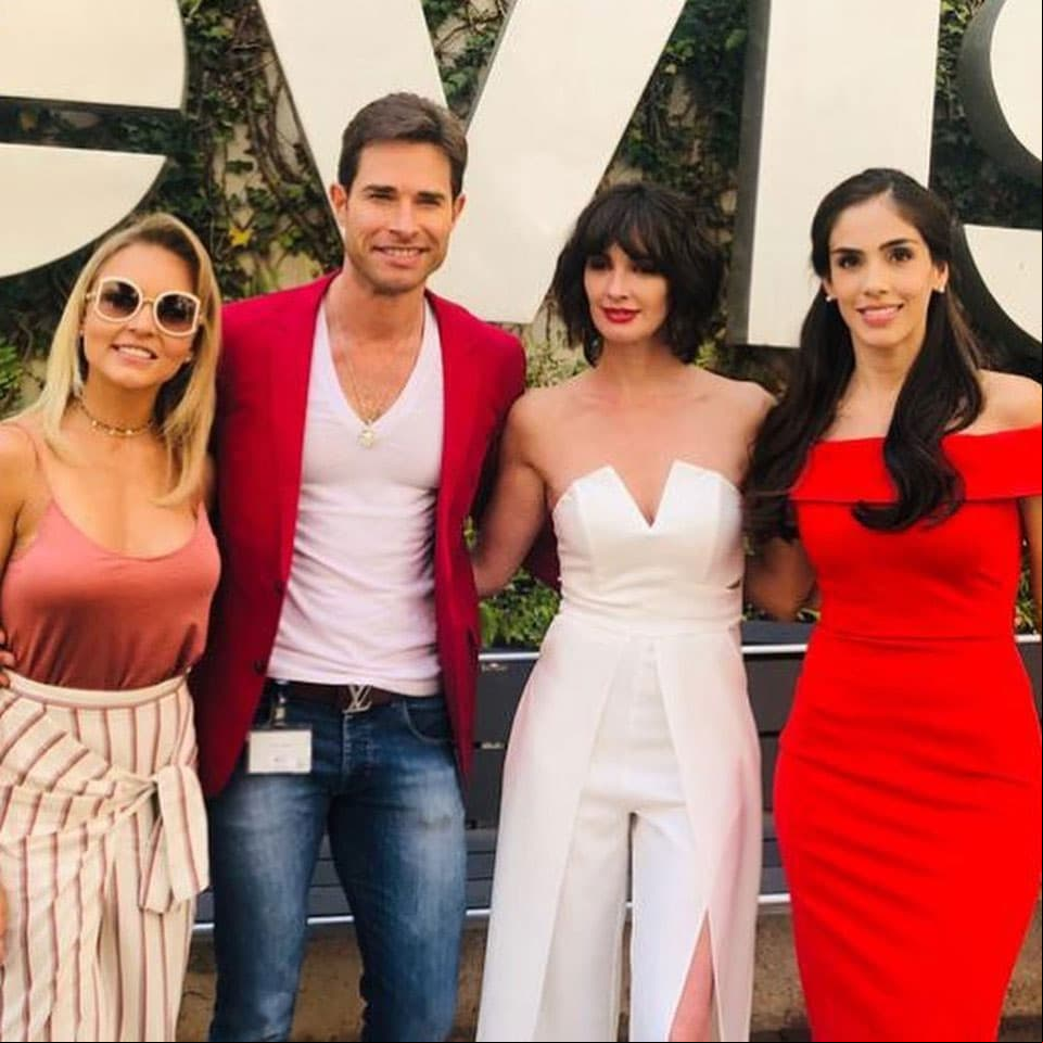¿Qué hacían juntos Angelique Boyer, Sebastián Rulli, Paz Vega y Sandra Echeverría?