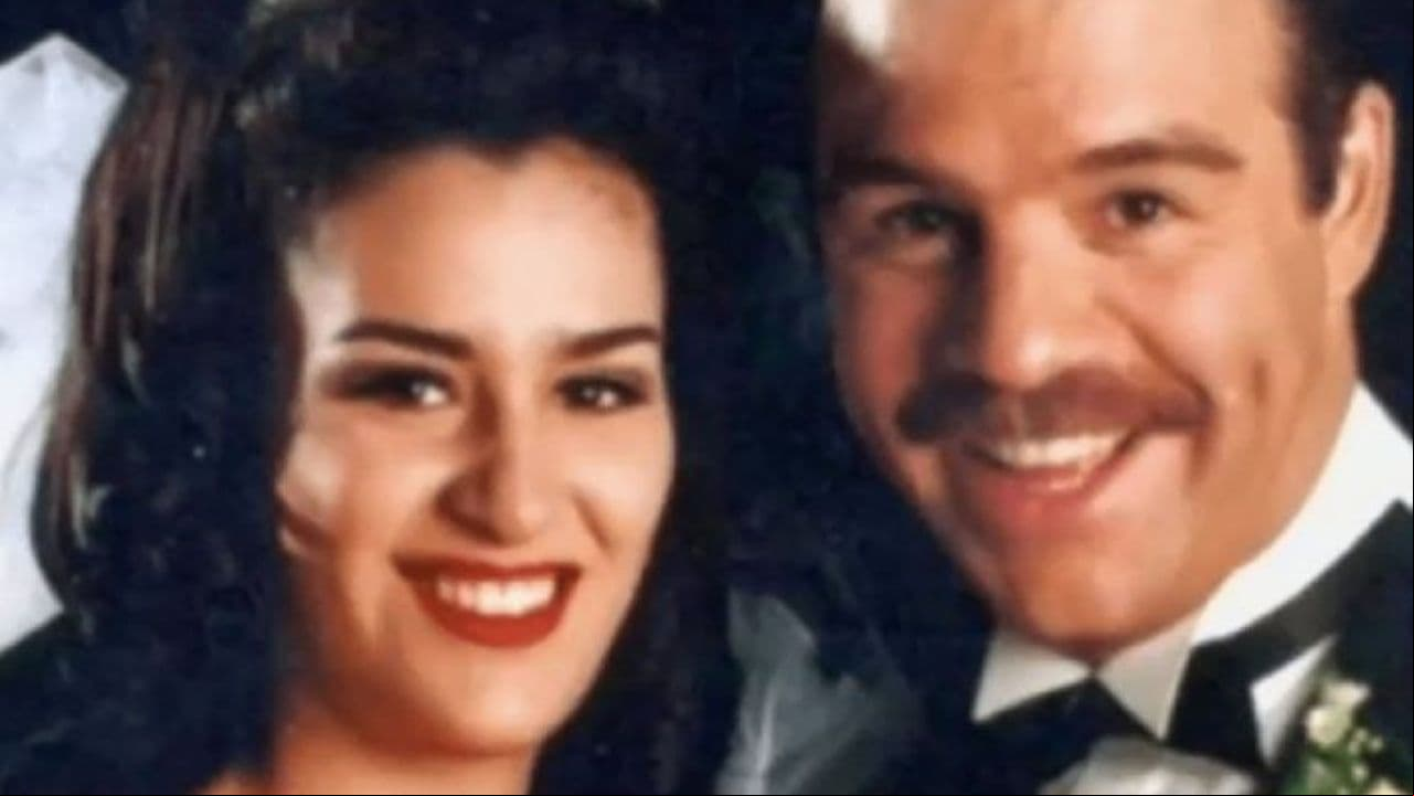 Ninel Conde y Ari Telch el día que llegaron al altar en los 90