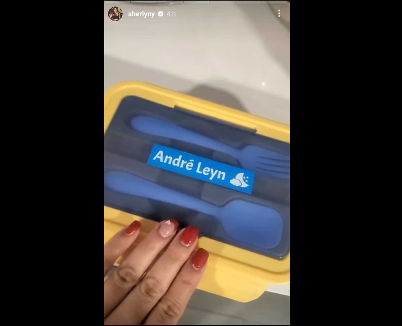 Sherlyn comparte cuál es el segundo nombre de su hijo.