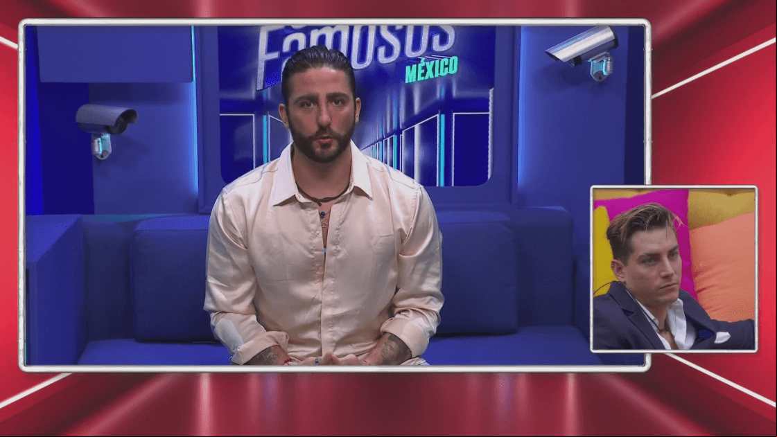 Potro Caballero en la tercera nominación de La Casa de los Famosos México