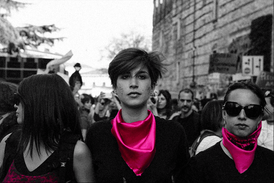 La simbología de los colores en el feminismo