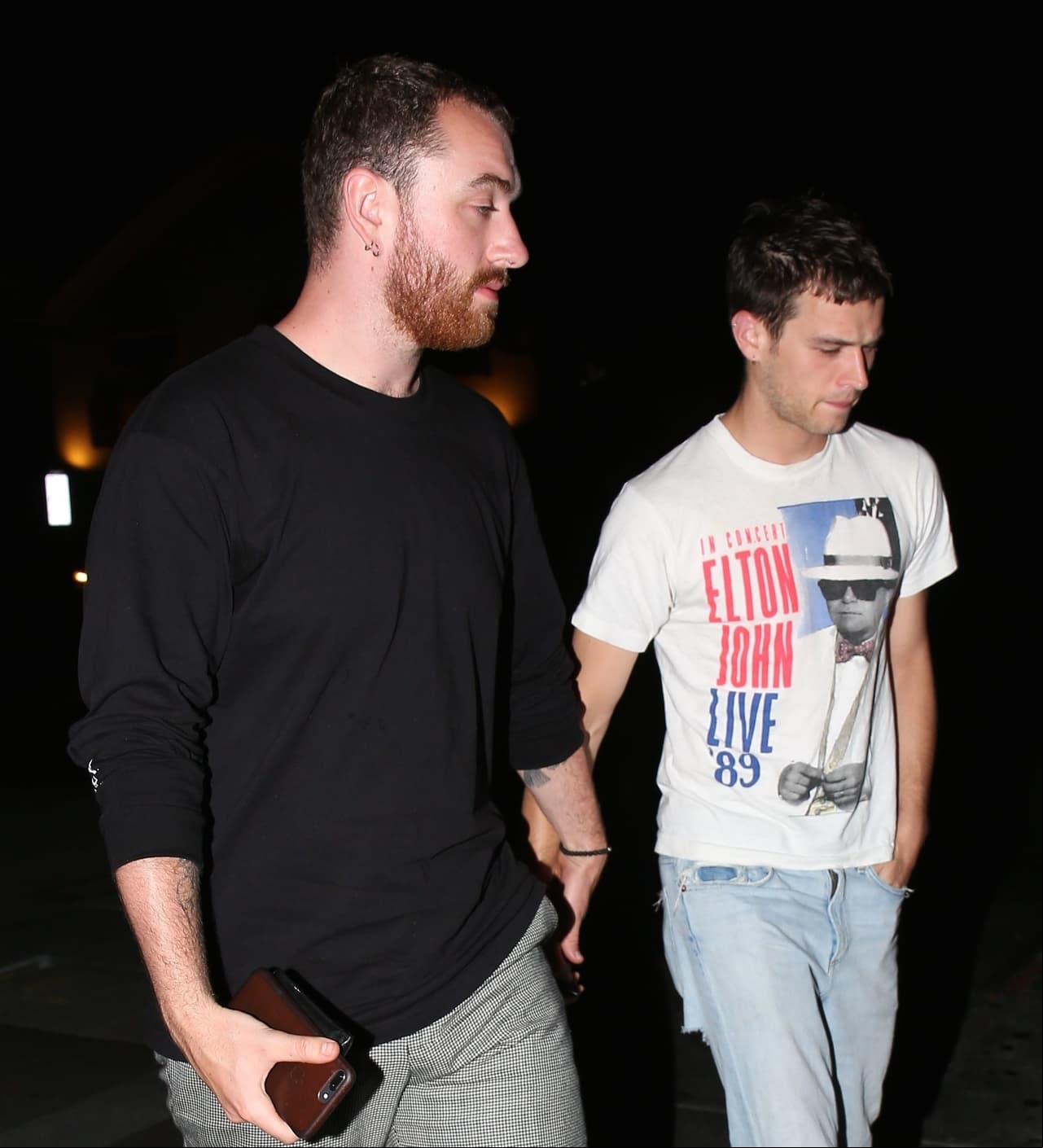 8.- Un par de chicos que atrajeron las miradas son el cantante Sam Smith y el actor Brandon Flynn.