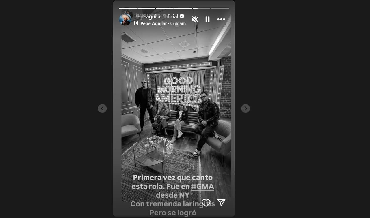 Pepe Aguilar no se queda callado y lanza fuerte mensaje tras indirecta de la mamá de Nodal
