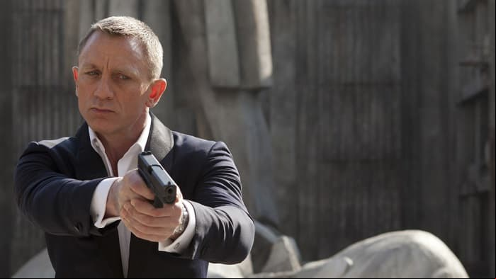 FILM: Skyfall (12A), Director: Sam Mendes, Starring: Daniel Craig, Berenice Marlone, Naomie Harris, Javier Bardem, Ralph Fiennes, Albert Finney, HANDOUT from Sony Pictures