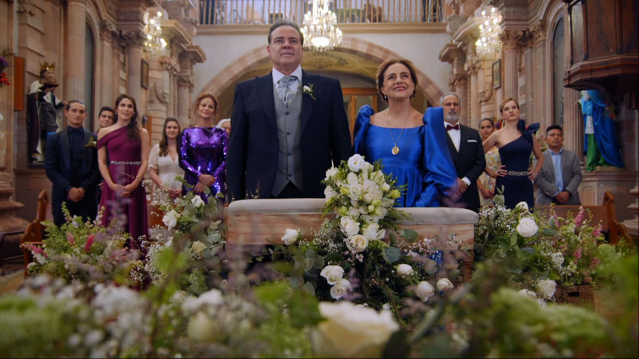 La boda comienzó con declaraciones de amor.