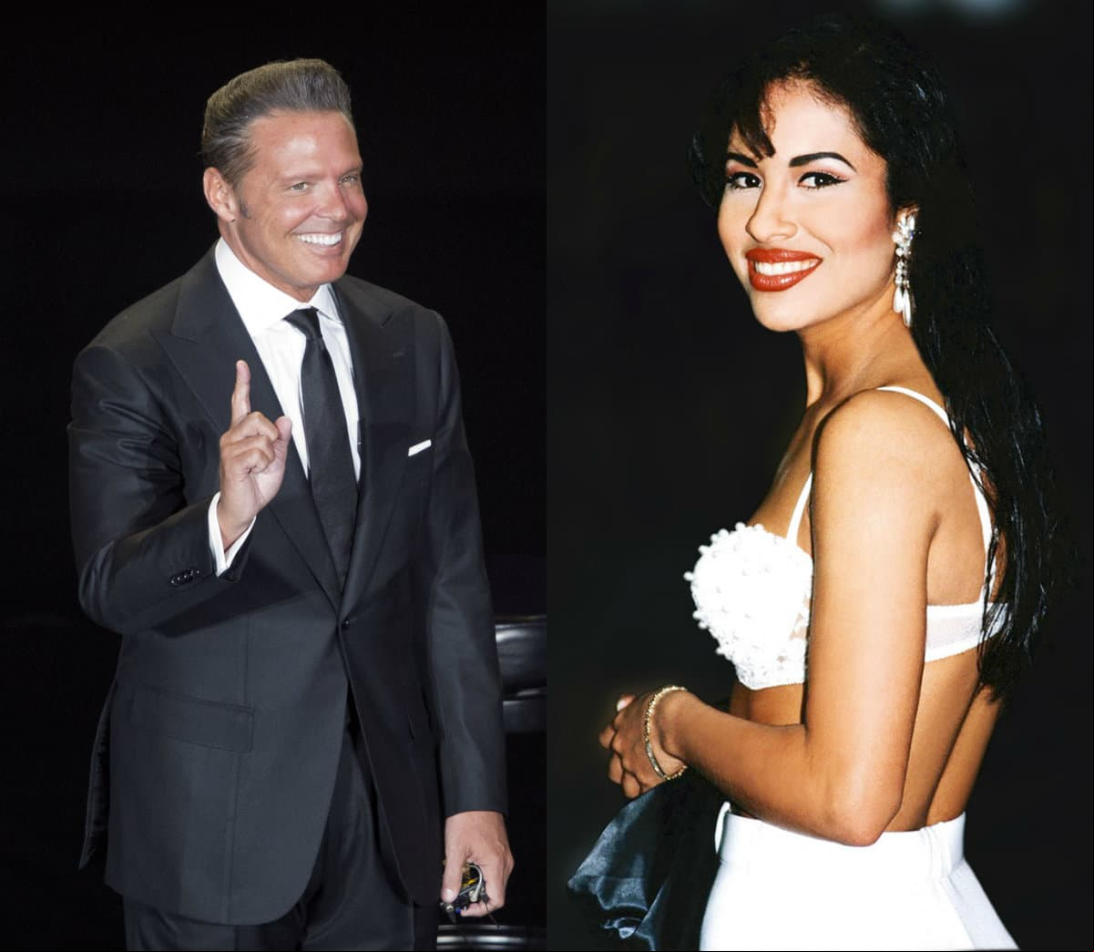 Divulgan inédita foto del encuentro entre Luis Miguel y Selena Quintanilla