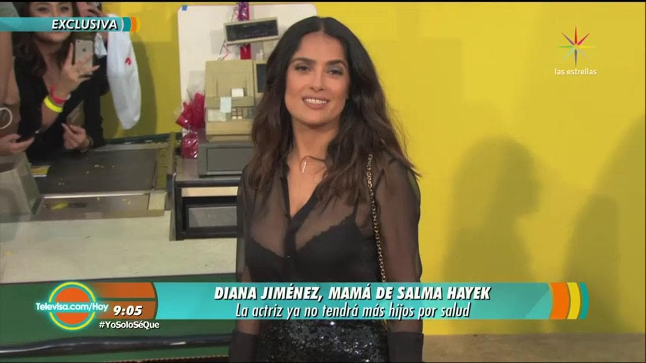 ¡Descubre por qué Salma Hayek no tuvo más hijos!