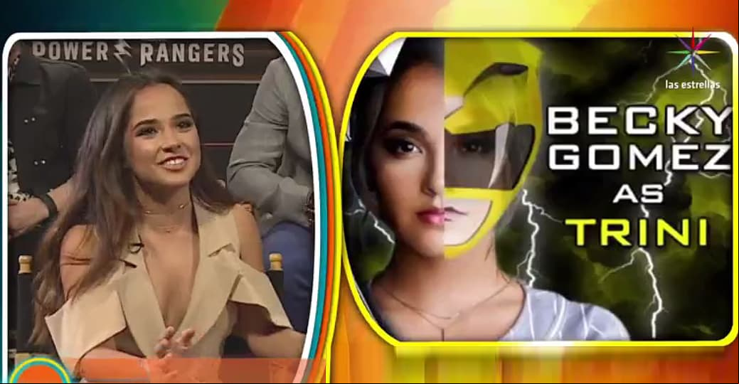 VIDEO: ¡Becky G, la primer Power Ranger mexicana!