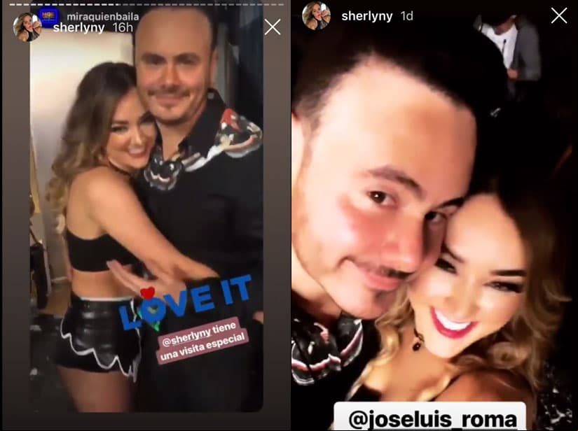 José Luis visitó a su Sherlyn durante el programa 'Mira Quién Baila'